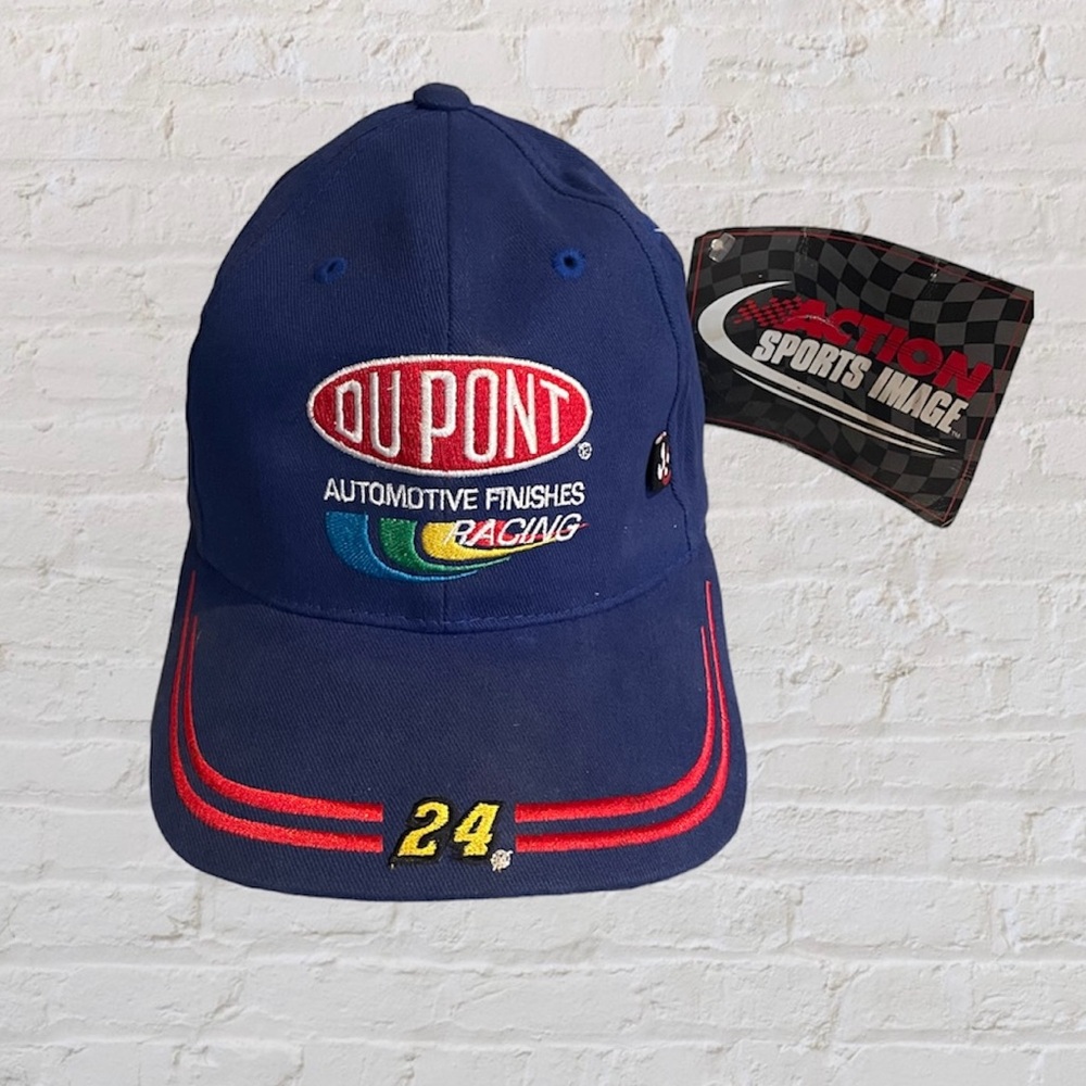 NWT chase authentics Jeff Gordon 24 DuPont racing strapback hat